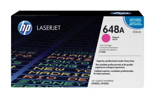 HP, HP 648A Original Tonerkartusche CE263A Magenta