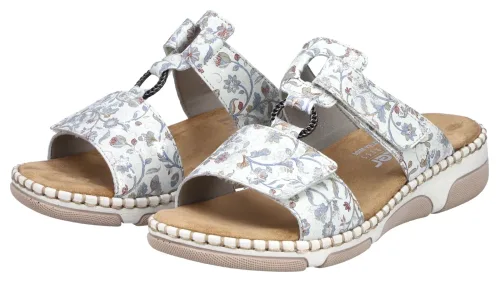 Rieker, Rieker Pantolette, Damen , Grau 42