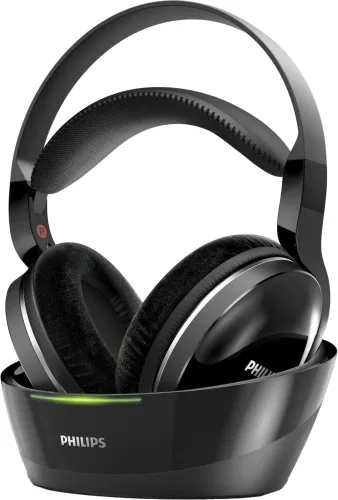 Philips, Philips - TV-Kopfhörer SHD8850 / 12 Kabellos, Schwarz, 46mm