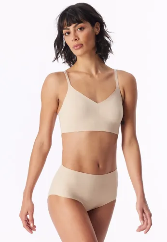 Schiesser, Schiesser - Invisible Soft Bustier, für Damen, Beige, Größe 42