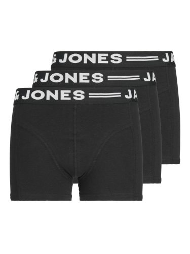 Jack & Jones Junior - Triopack, Boxershorts, 164, Schwarz
