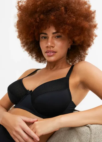 bonprix, bonprix Minimizer-BH "Minimizer-BH mit Mesh" mit elastischem Anteil, minimierende Passform, mit graphischem Mesh