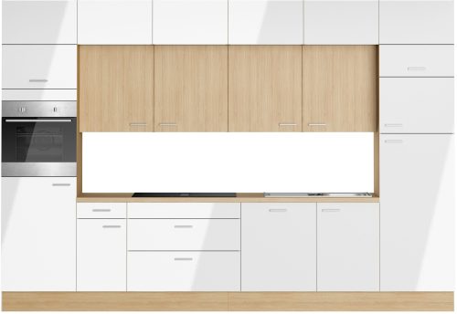 Kochstation, KOCHSTATION Küchenzeile "KS-Lucy" Breite 360 cm, Soft-Close, inkl. Zubehör, wahlweise mit E-Geräten