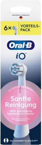 Oral-B, Oral-B Aufsteckbürste "iO Sanfte Reinigung 6 Stück"