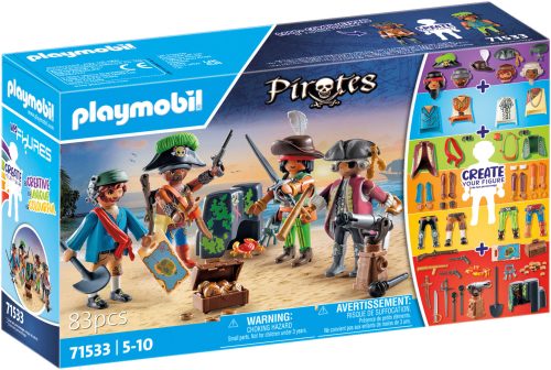 PLAYMOBIL, Playmobil 71533 Piraten My Figures