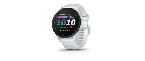 Garmin, Garmin Forerunner 70, GPS, Whitestone Smartwatch – weiss