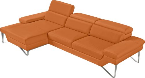 Egoitaliano Ecksofa »Princess«, mit Recamiere, inkl. Kopfteilverstellung