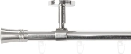 Sn Deco Group, SN DECO GROUP Gardinenstange "Gardinenstange Innenlauf Lyon Ø 19 mm, 1-läufig, Fixmass" Ø 19 mm Fixmass;kürzbar