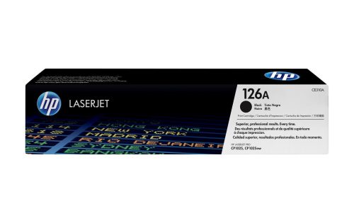 HP, HP 126A Original Tonerkartusche CE310A Schwarz