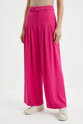 bonprix Bundfaltenhose lockerer Schnitt, mit Elasthan-Anteil, inklusive Gürtel