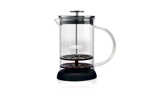 Bialetti - Milchschäumer, 330 ml, Transparent