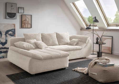 INOSIGN Ecksofa »Imola«, wahlweise mit Bettfunktion