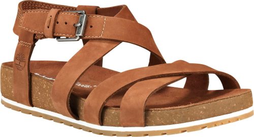 Timberland - Sandalen, Mid Heel, für Damen, Cognac, Größe 37