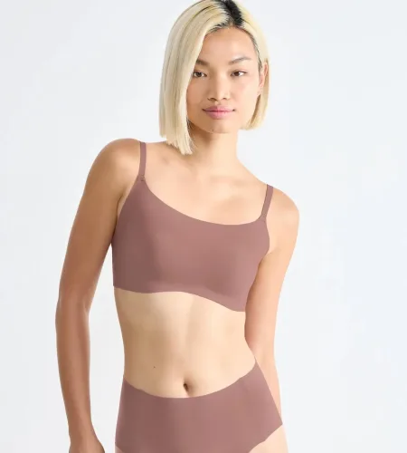 Sloggi, Sloggi - Zero Feel 2.0 Ultra Bralette, für Damen, Nude, Größe L