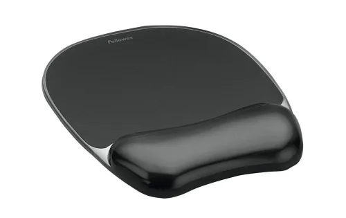 Fellowes, FELLOWES Mausmatte m. Handgelenkauflage 9112101 schwarz