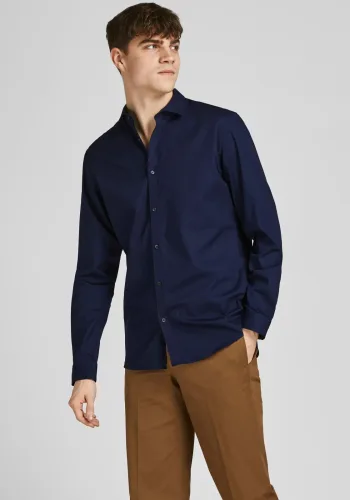Jack & Jones, Jack & Jones Langarmhemd "JPRBLACARDIFF SHIRT L/S NOOS"