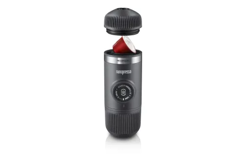 Wacaco, Wacaco Nanopresso + NS-Adapter grau Tragbare Espressomaschine – Kapselmaschine Divers