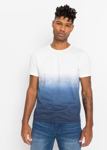 bonprix T-Shirt 1 Slim Fit Passform, Kurzarm, atmungsaktives Jersey-Material