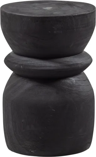 De Eekhoorn, Massiver Design Beistelltisch & Hocker „Bikkel“ De Eekhoorn
