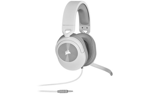 Corsair - HS55 STEREO Kopfhörer Kabelgebunden Kopfband Gaming Weiß, Weiss