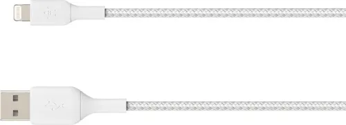 Belkin, Belkin - Boost Charge (USB, Lightning), USB Lade/Sync-Kabel, Weiss, 1 Meter