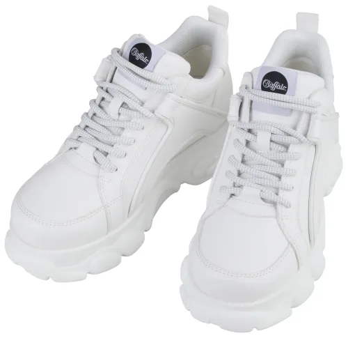 Buffalo, Buffalo Plateausneaker "CORIN", Schnürschuh, Freizeitschuh, Ugly Sneaker mit typischer Plateausohle