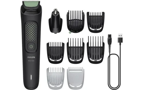 Philips, Philips Multifunktionstrimmer "Series 3000 MG3945/15" 9 Aufsätze 9-in-1-Trimmer für Gesicht, Körper und Kopfhaare