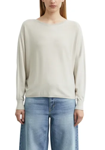Comma, Comma Strickpullover Rundhals / mit Viskose