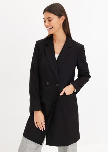 bonprix Wintermantel aus Polyester mit Viskose und Elasthan, mit Polyesterfutter