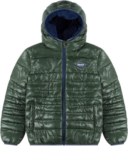 LEVI'S KIDS, Levi's® Kids Steppjacke »SHERPA LINED MDWT PUFFER JACKET«, mit Kapuze, for boys mit Kapuze