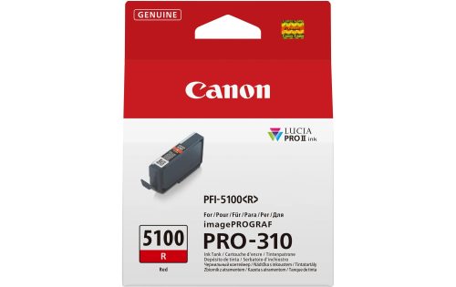 Canon, Canon C5100R Druckerpatronen red - Canon PFI-5100R für z.B. Canon imagePROGRAF PRO -310