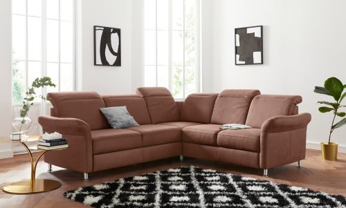 sit&more Ecksofa, inklusive Federkern, wahlweise mit Kopfteilverstellung, Bettfunktion und Schubladenstauraum