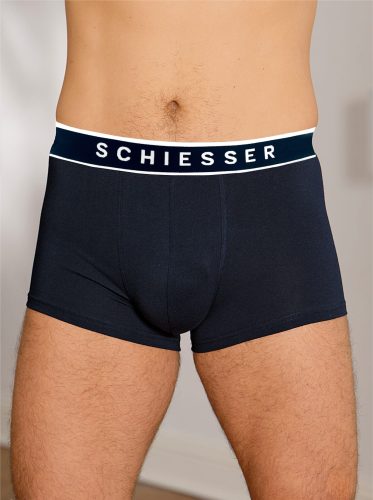 Schiesser - Organic Cotton Shorts, für Herren, Schwarz, Größe XXL