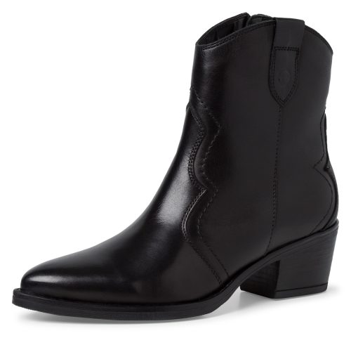 TAMARIS, Tamaris Cowboy Stiefelette, in spitzer Form
