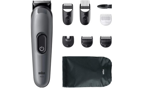 Braun, Braun Haarschneider "All-in-One Series 3, 8in1 Pflegeset" ultrascharfe Klinge, 14 Längeneinstellungen, 50 Min Akkulaufzeit
