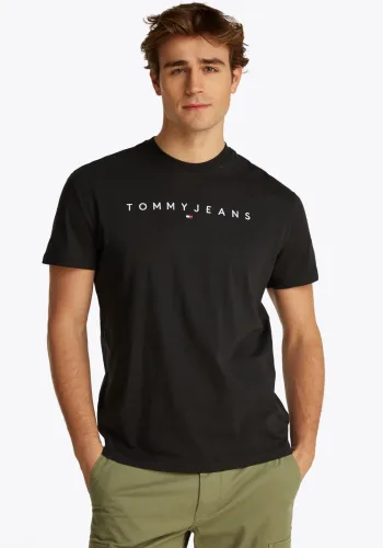 Tommy Jeans, Tommy Jeans - T-Shirt, für Herren, Black, Größe XL