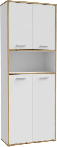CONFORAMA, Bibliothek FLEX OFFICE 84.5x41.5x226.5cm spanplatte