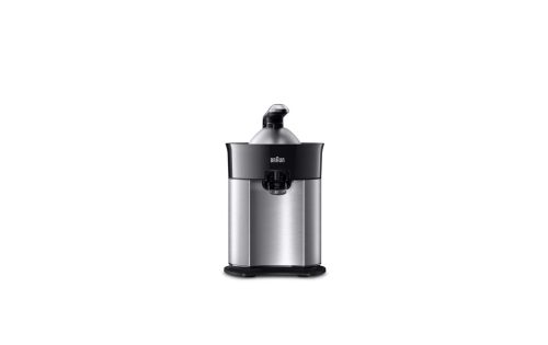 Braun, Braun CitrusQuick7 Saftpresse – Entsafter/Saftpresse/Zitruspresse – schwarz / silber