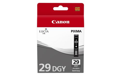 Canon, Canon PGI-29DGY Original Tintenpatrone Dunkelgrau