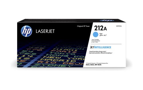 HP, HP 212A Original Tonerkartusche W2121A Cyan