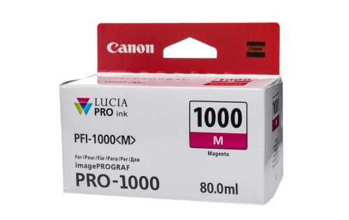 Canon, CANON Tintenpatrone magenta PFI-1000 iPF PRO-1000 80ml