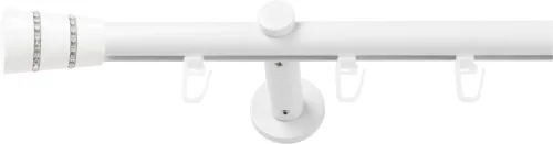 Sn Deco Group, SN DECO GROUP Gardinenstange Ø 19 mm 1 läufig-läufig Fixmass;kürzbar