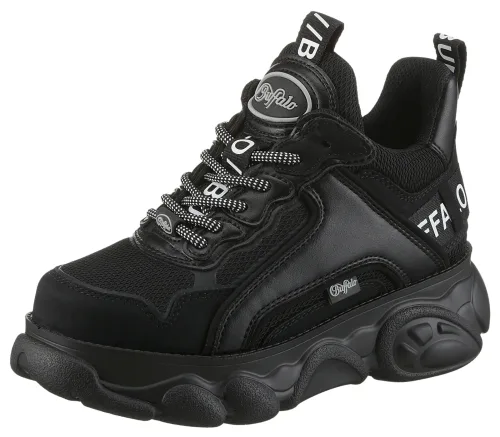 Buffalo, Buffalo Vegan CLD Chai Plateau Sneaker - Schwarz EU40 Damen