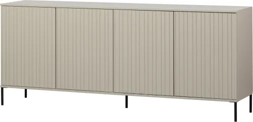 De Eekhoorn, Massives, nachhaltiges Sideboard „New Lewison“, 4-türig De Eekhoorn