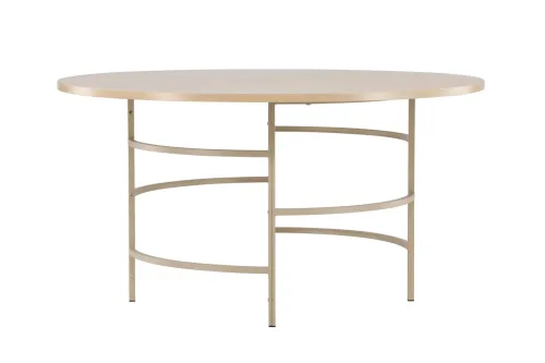 VE DESIGN, Runder Design Esstisch „Copenhagen“ Ø 140 cm Natural VE DESIGN