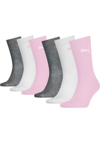 Puma, PUMA Socken »JUNIOR CREW SOCK 6P ECOM«, (6 Paar), gepolsterte Sohle für zusätzlichen Komfort