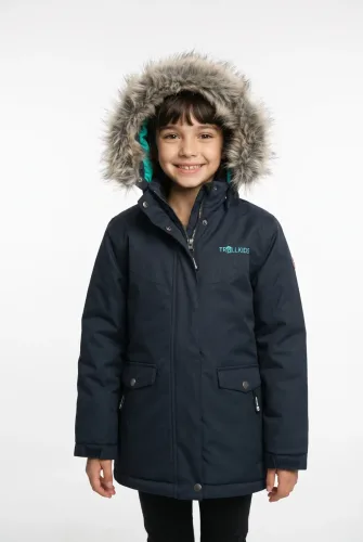 Trollkids, Trollkids Oslo XT Mädchen Parka Grau, , Größe: 152