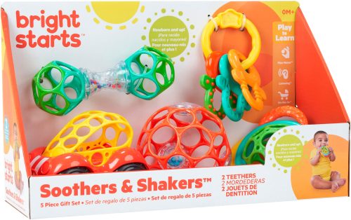 Bright Starts, Bright Starts Greifspielzeug »Soothers & Shakers? 5 Piece Gift Set«