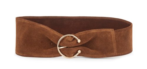 Lascana, LASCANA Taillengürtel "Ledergürtel, Gürtel für Kleid & Overall, Bauchgürtel" aus Veloursleder mit Shaping-Effekt