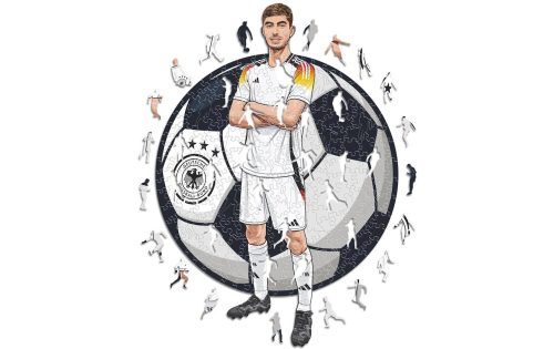 undefined, Puzzle »Iconic Kai Havertz (Deutsche Nationalmanschaft)« Holzart: Birke (Herkunftsland: China)